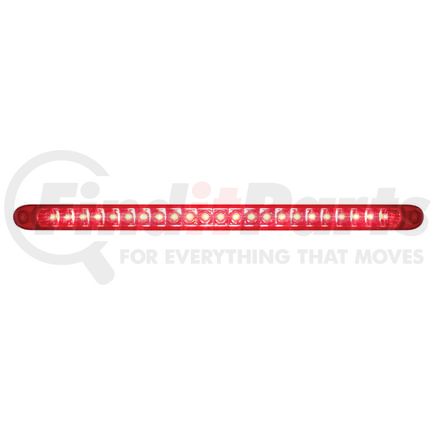 United Pacific 37090 Brake/Tail/Turn Signal Light - 23 SMD LED 17.25" Reflector, Bar Only, Red LED/Red Lens