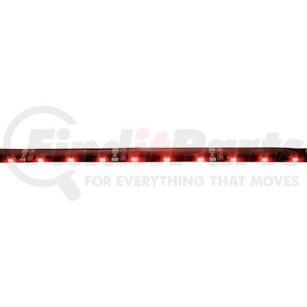 United Pacific 37957 Auxiliary Light - Auxiliary/Utility Flex Strip Light, 30 LED 19 1/2" Red