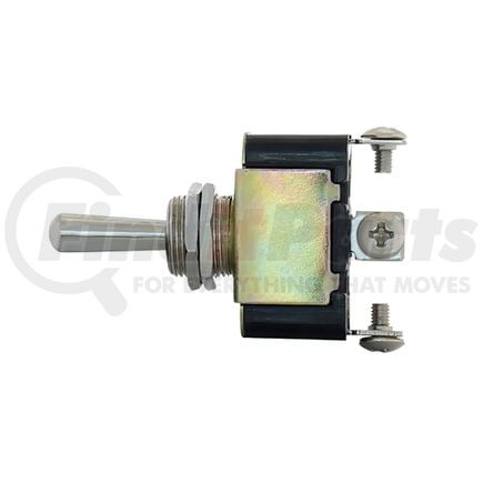 United Pacific 40002 Toggle Switch - 3 Pin, 10 Amp, 12VDC, On-Off, Metal, with 3 Screw Terminals