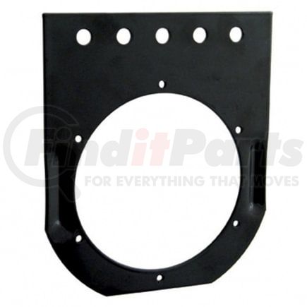 United Pacific 34003 Marker Light Mounting Bracket - 4", Black, 1 Hole