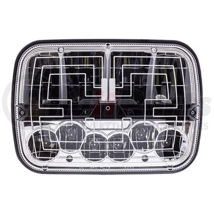 United Pacific 34137 ULTRALIT LED 5" x 7" Heated Headlight with Polycarbonate Lens and Housing