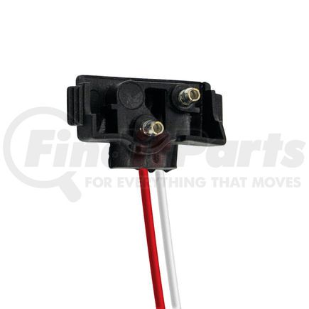 United Pacific 34215P Wiring Harness - 2-Wire Pigtail, with 2-Prong Right Angle Plug, 12" Lead