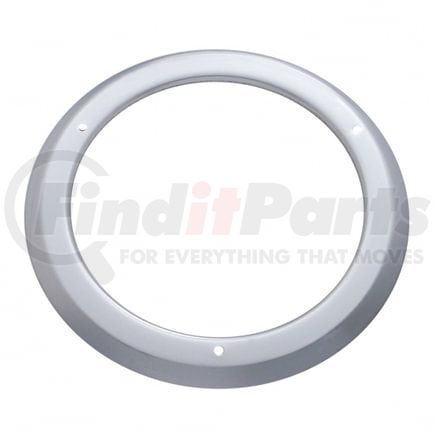 United Pacific 20504 Clearance Light Bezel - Stainless Steel, for 4" Grommet Mounted Light