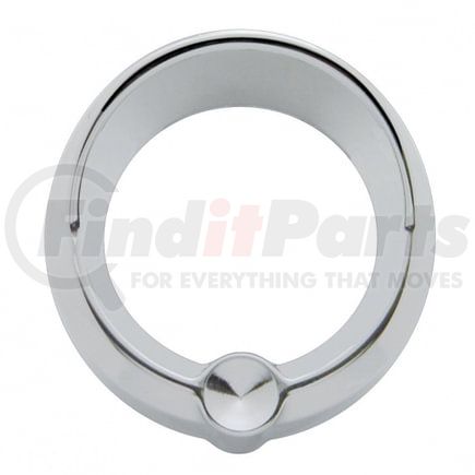 United Pacific 20828 Gauge Bezel - Gauge Cover, Small, with Visor, Indented, for Signature Freightliner