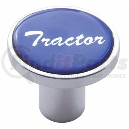 United Pacific 23223 Air Brake Valve Control Knob - "Tractor", Blue Glossy Sticker