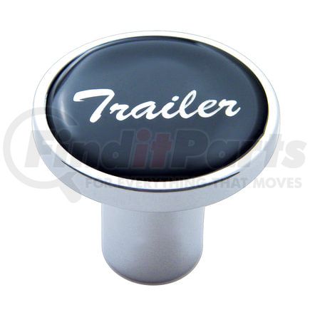 United Pacific 23229 Air Brake Valve Control Knob - "Trailer", Black Glossy Sticker