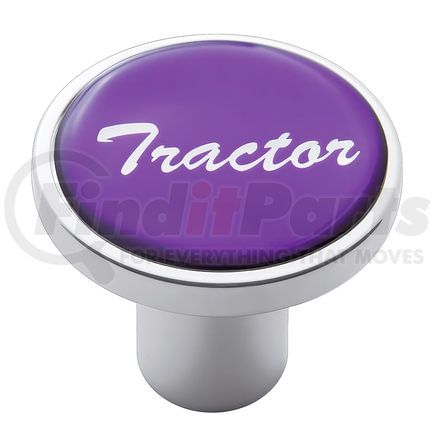 United Pacific 23225 Air Brake Valve Control Knob - "Tractor", Purple Glossy Sticker