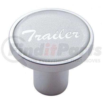 United Pacific 23234 Air Brake Valve Control Knob - "Trailer", Silver Glossy Sticker