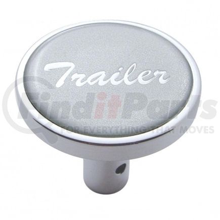 United Pacific 23347 Air Brake Valve Control Knob - "Trailer" Long, Silver Glossy Sticker