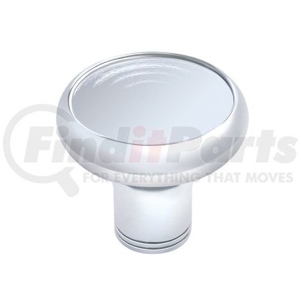 United Pacific 23385 Air Brake Valve Control Knob - Aluminum, Chrome Plated, Deluxe Screw, Indented
