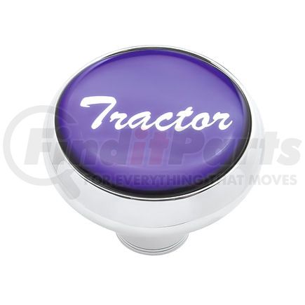 United Pacific 23403 Air Brake Valve Control Knob - "Tractor" Deluxe, Purple Glossy Sticker