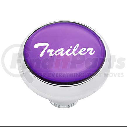 United Pacific 23409 Air Brake Valve Control Knob - "Trailer" Deluxe, Purple Glossy Sticker