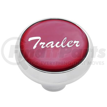 United Pacific 23410 Air Brake Valve Control Knob - "Trailer" Deluxe, Red Glossy Sticker