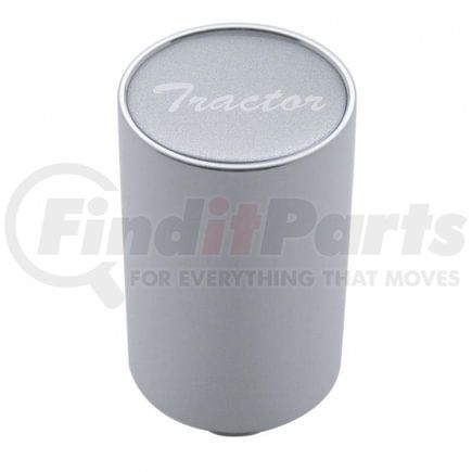 United Pacific 23729 Air Brake Valve Control Knob - "Tractor" 3", Silver Glossy Sticker