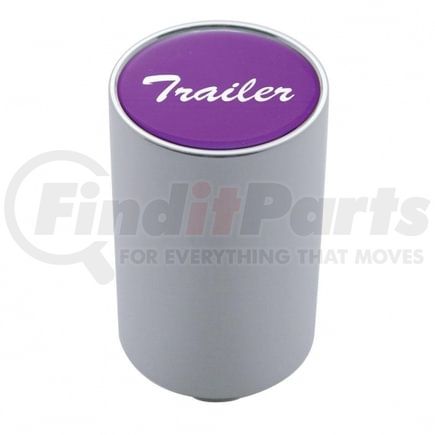 United Pacific 23733 Air Brake Valve Control Knob - "Trailer" 3", Purple Glossy Sticker