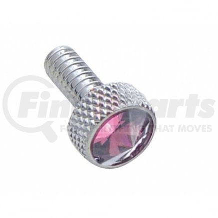 United Pacific 23835 Dash Panel Screw - Dash Screw, Small, with Purple Diamond, for Peterbilt