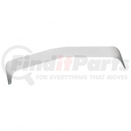 United Pacific 29004 Hood Deflector - Bug Deflector, Stainless, for Kenworth T600