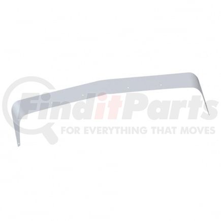 United Pacific 29010 Hood Deflector - Bug Deflector, Stainless, for Kenworth W900B