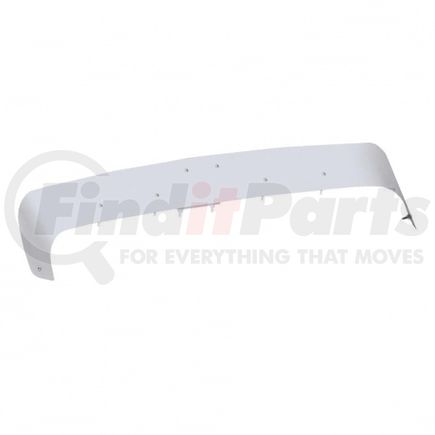 United Pacific 29015 Hood Deflector - Bug Shield, Stainless, for International Prostar