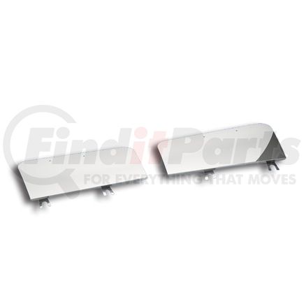 United Pacific 29129 Headlight Trim Panel - Stainless Steel, Below Headlight Fender, for 2007+ Peterbilt 388/389