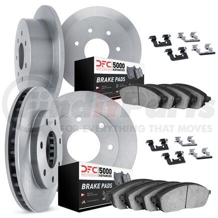 Dynamic Friction Company 6514-55428 Disc Brake Kit