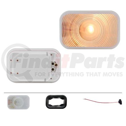 United Pacific 36410CK Back Up Light Kit - Rectangular