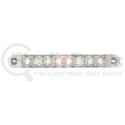 United Pacific 36448 LED Light Strip - 5" 8 White, with 2-Wire Connection