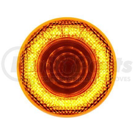 United Pacific 36560 Clearance/Marker Light, Amber LED/Amber Lens, Mirage Design, 2.5", 12 LED