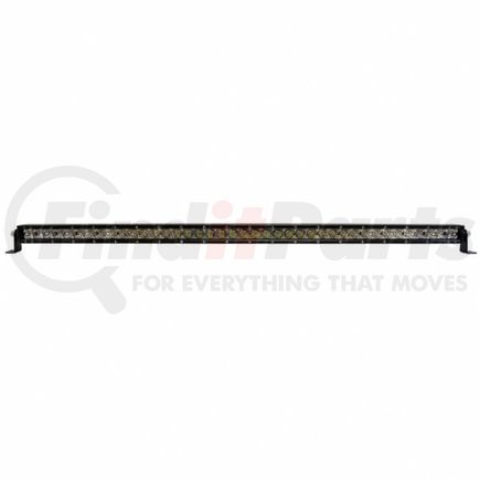 United Pacific 36616 Light Bar - High Power, LED, Spot/Flood Light, Clear Lens, Black Aluminum Housing, Single Row, 40 CREE LED Light Bar, 14000 Lumens, with Mounting Bracket