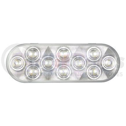 United Pacific 36679B Back Up Light - 20 LED, 6", Oval, "Competition Series"