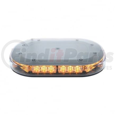 United Pacific 36921 Warning Light Assembly - 30 High Power LED, Micro, Grey Cover, Magnet Mount