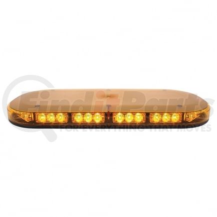 United Pacific 36936 Light Bar - 42 High Power LED, Micro Warning, Magnet Mount, Amber Lens