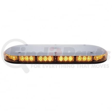 United Pacific 36939 Light Bar - 42 High Power LED, Micro Warning, Permanent Mount, Clear Lens