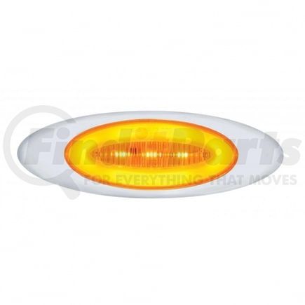 United Pacific 36988 Clearance Light - M1 Millennium GloLight, 13 LED, Amber LED/Lens