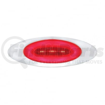 United Pacific 36989 Clearance Light - M1 Millennium GloLight, 13 LED, Red LED/Lens