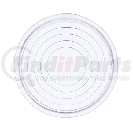 United Pacific 37058 Dome Light Lens - Round Map, for 2006+ Peterbilt, Clear