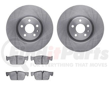 Dynamic Friction Company 6602-27220 Rotors with 5000 Euro Ceramic Brake Pads