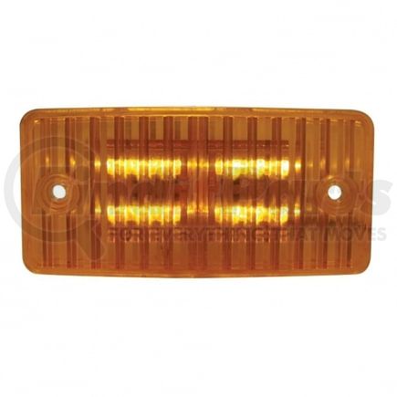 United Pacific 37645 Truck Cab Light - 12 LED Freightliner, Amber LED/Amber Lens