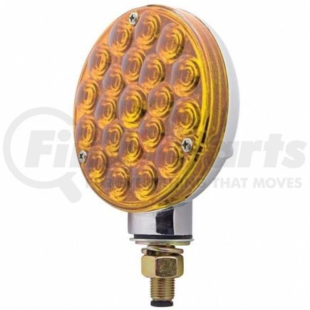 United Pacific 38104 Turn Signal Light - 21 LED Single Face, Amber LED/Amber Lens