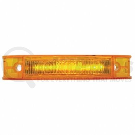 United Pacific 38163 Clearance/Marker Light, Amber LED/Amber Lens, Rectangle Design, 7 LED