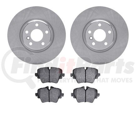 Dynamic Friction Company 6602-31503 Rotors with 5000 Euro Ceramic Brake Pads