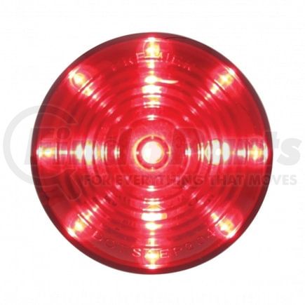 United Pacific 38175 Clearance/Marker Light - 13 LED, Roadster Style, Red LED/Red Lens, Round Design, 2.5 in.