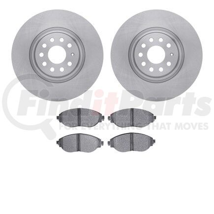 Dynamic Friction Company 6302-74026 Brake Rotor with 3000 Ceramic Brake Pads