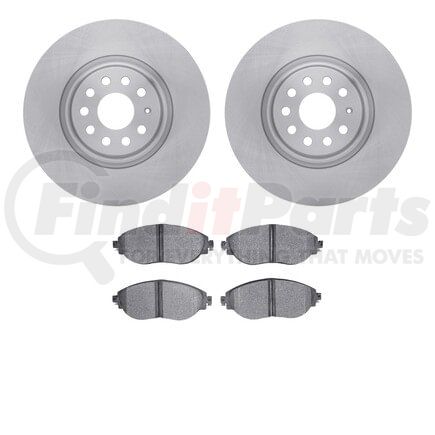 Dynamic Friction Company 6502-74357 DFC Brake Rotor with 5000 Advanced Brake Pads