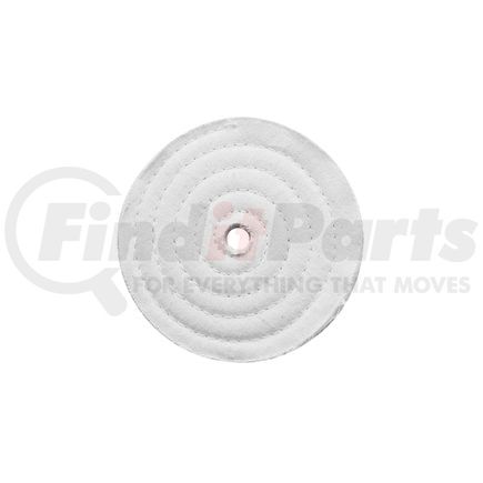 United Pacific 92010 Buffing Wheel - 4" Assorted Muslin Buff, 1/2" Arbor