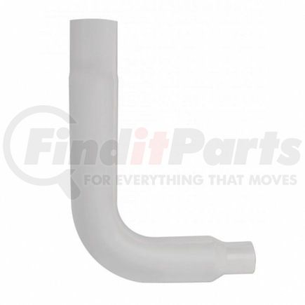 United Pacific E90-75-3524 Exhaust Elbow - Chrome, 90 Degree, 7" to 5" O.D., 35" x 24"