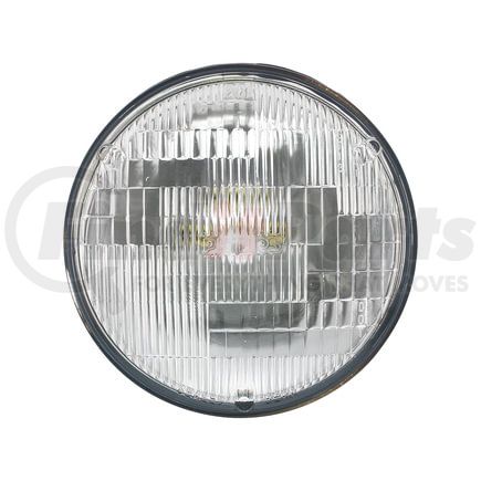 United Pacific H5006 Genuine Phillips Headlight - RH/LH, Round, Chrome Housing, High/Low Beam, H5006 Bulb