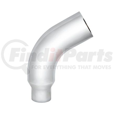 United Pacific PB379-E58-55 Exhaust Elbow - Expanded, Chrome, 58 Degree, for Peterbilt 379 - Straight 5" OD To 5" OD