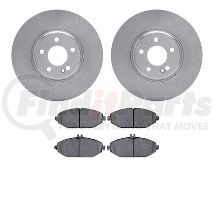 Dynamic Friction Company 6602-63313 Rotors with 5000 Euro Ceramic Brake Pads