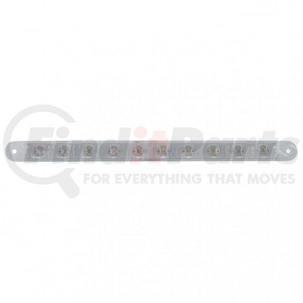 United Pacific 38945B Brake / Tail / Turn Signal Light - Bulk, 9" Light Bar, 10 LED, Red LED/Clear Lens